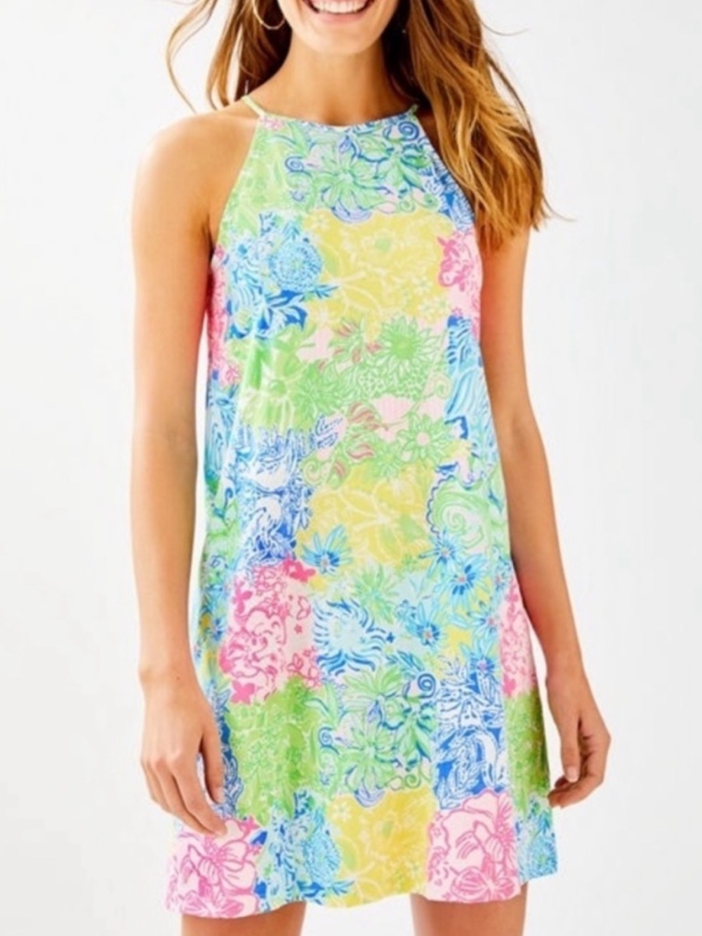 Lilly Pulitzer Margot Swing Dress in Cheek to Cheek Print